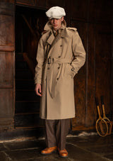 The Bogart Trench Coat - Stone