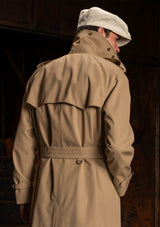 The Bogart Trench Coat - Stone