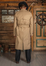 The Bogart Trench Coat - Stone