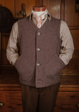 Pure Wool Waistcoat - Hazel
