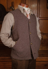 Pure Wool Waistcoat - Hazel