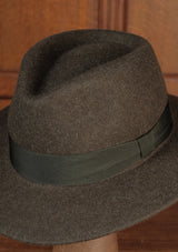 Loxley Wool Fedora - Mossbank