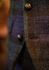 Edison Harris Tweed Waistcoat - Blackwatch