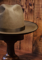 Barstow Wide Brim Fedora - Moss