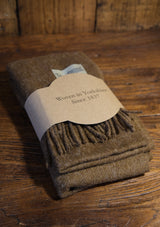 Merino Wool Scarf - Chocolate