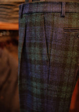 Edison Harris Tweed Trousers - Blackwatch