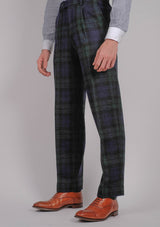 Edison Harris Tweed Trousers - Blackwatch