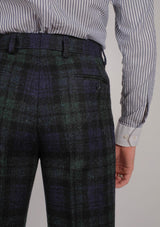 Edison Harris Tweed Trousers - Blackwatch
