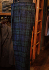 Edison Harris Tweed Trousers - Blackwatch