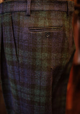 Edison Harris Tweed Trousers - Blackwatch