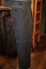 Edison Harris Tweed Trousers - Red Check