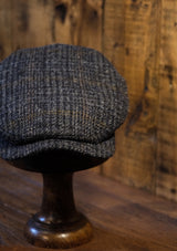 Geary Flat Cap - Harris Tweed Check