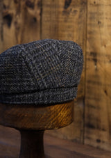 Geary Flat Cap - Harris Tweed Check