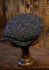 Geary Flat Cap - Harris Tweed Check