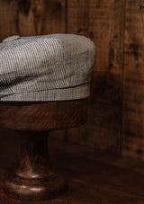 Gower Baker Boy - (Mid-Width) Denim Stripe