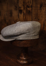 Gower Baker Boy - (Mid-Width) Denim Stripe