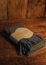 Merino Wool Scarf - Teal