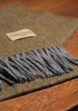 Merino Wool Scarf - Teal