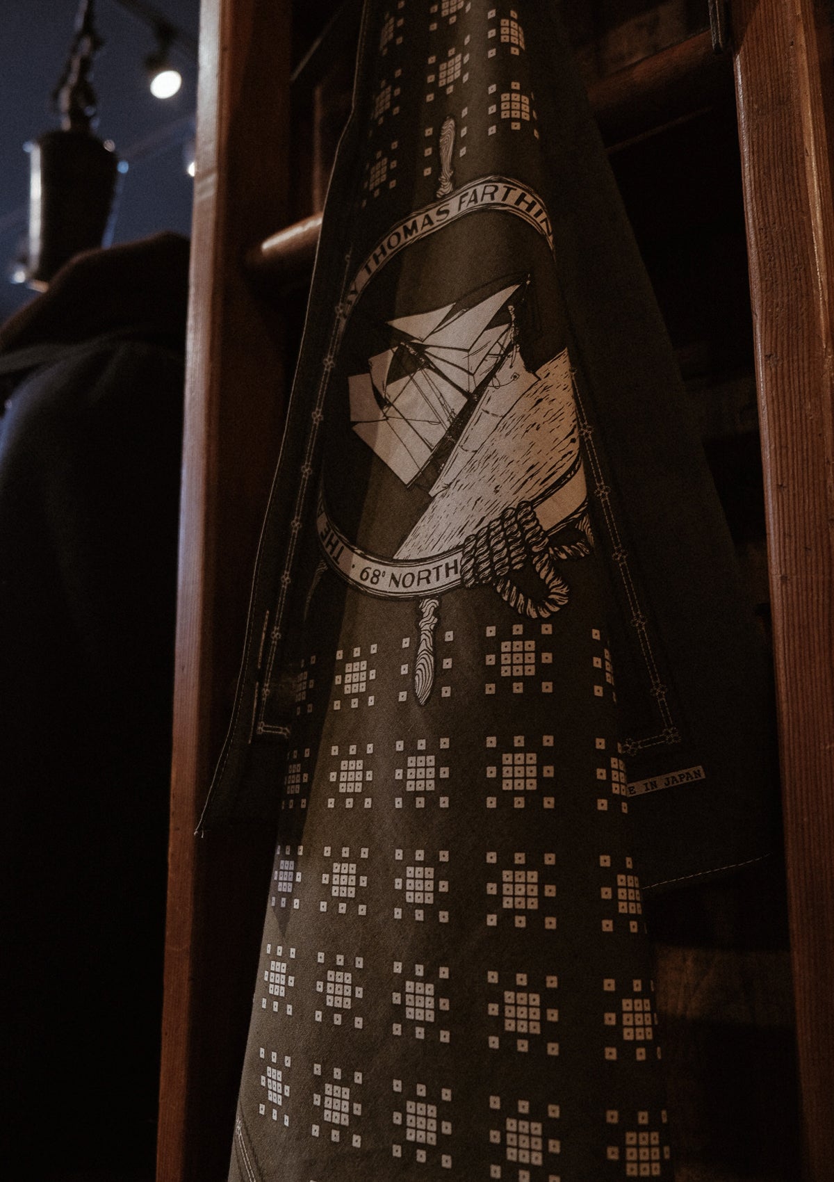 Limited Edition 'Arctic Circle' 100% Selvedge Cotton Bandana - #10
