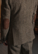 The Bailey Harris Tweed Suit - Old Oak Herringbone