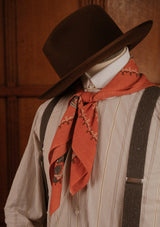 ‘Dead Lotus’ 100% Cotton Selvedge Bandana - #1