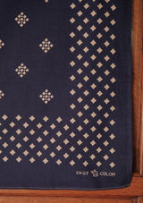 'Indigo Wayfarer' 100% Selvedge Cotton Bandana - #6