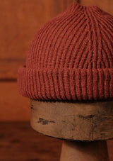 Lambswool Beanie Hat - Fired Maple