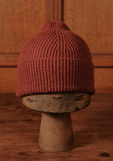 Lambswool Beanie Hat - Fired Maple