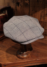 Archive Sale 50 Pence Cap - Grey Windowpane