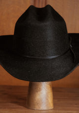 Cattleman Hat - Black Fur Felt