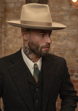 Coleman Harris Tweed Jacket - Black w/ White Fleck