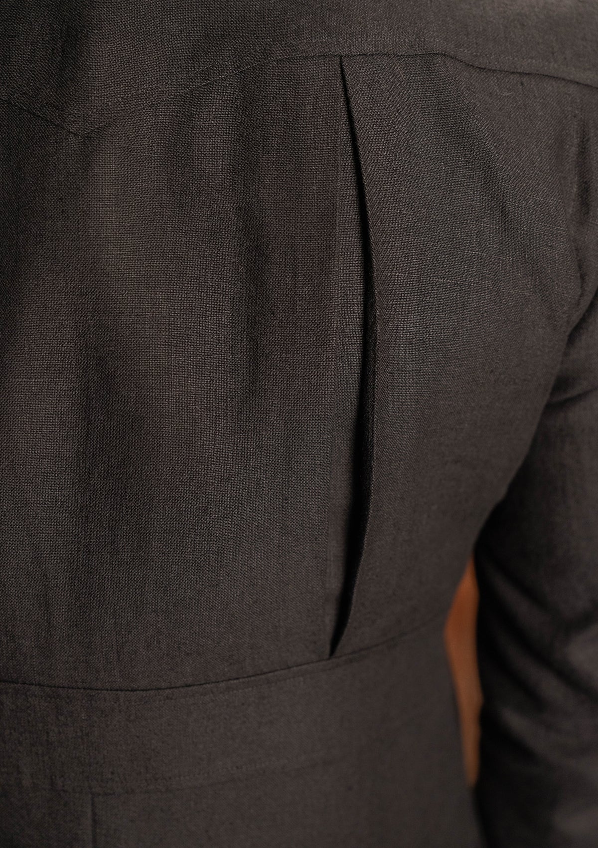 Hawthorne Jacket - Farriers Black Linen