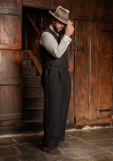 The Hawthorne Suit - Farriers Black Linen