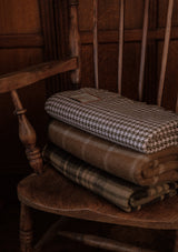 Super-soft Merino Wool Throw - Estate Plaid
