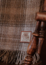 Super-soft Merino Wool Throw - Harvest Weave