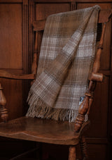 Super-soft Merino Wool Throw - Harvest Weave
