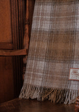 Super-soft Merino Wool Throw - Harvest Weave