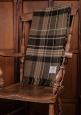 Super-soft Merino Wool Throw - Estate Plaid