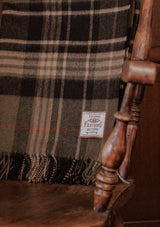 Super-soft Merino Wool Throw - Estate Plaid