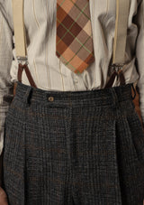 Bailey Harris Tweed Clark Trouser - Atlantic Blue Check