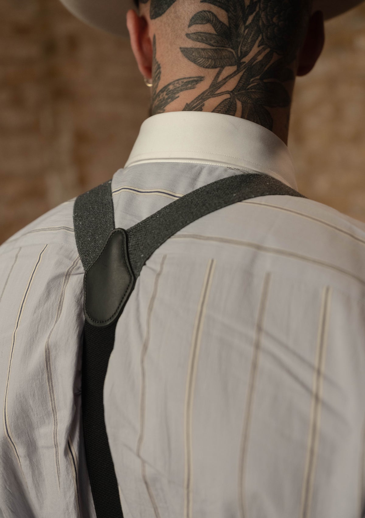 Spearpoint Japanese Cotton Shirt - Blue Stripe