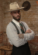 Spearpoint Japanese Cotton Shirt - Blue Stripe