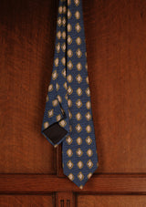 Classic Silk Tie - Foxhall Sapphire