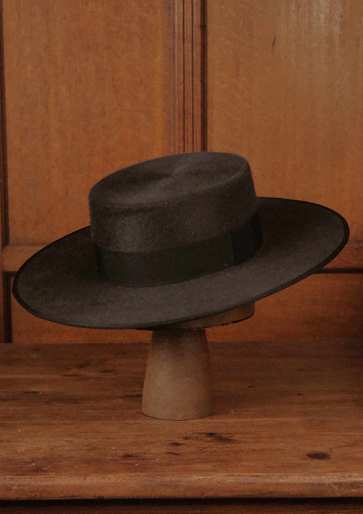 Bolero Wide Brim Hat - Black