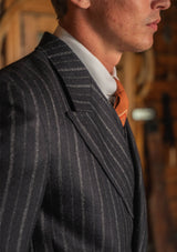 Broadway Jacket - Atlantic Chalk Stripe