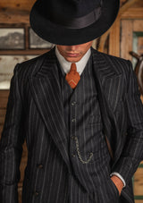 Broadway Jacket - Atlantic Chalk Stripe