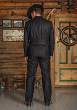 Broadway Jacket - Atlantic Chalk Stripe