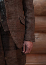 Brockman Harris Tweed Jacket - Autumn Leaf Check
