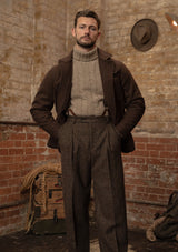 Chore Pure Wool Jacket - Hickory Brown