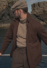 Chore Pure Wool Jacket - Hickory Brown